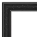 Miroir mural et de porte pleine longueur 18" x 52" avec cadre noir étroit
