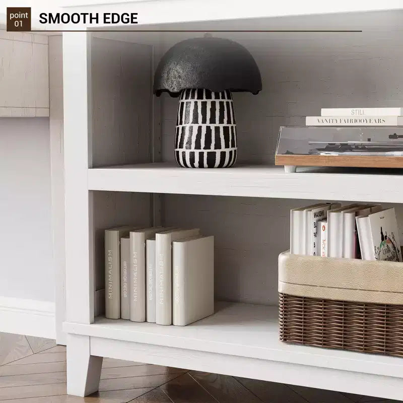 Étagère haute à 5 niveaux de 71" avec tablettes réglables, 31,5" de largeur