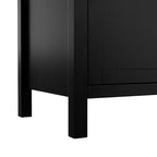 Buffet de 55 pouces avec portes vitrées et rangement