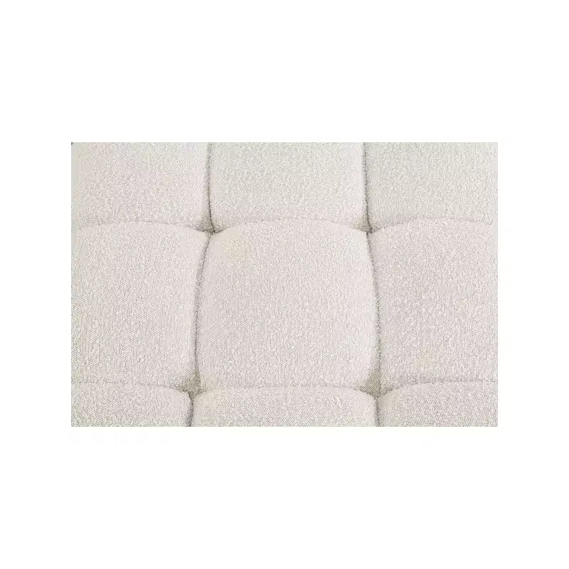 Canapé modulable en tissu bouclette