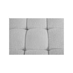 Canapé modulable en tissu bouclette