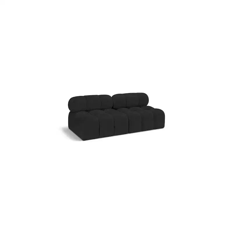 Meridian Furniture,Ames Boucle Fabric Modular Sofa
