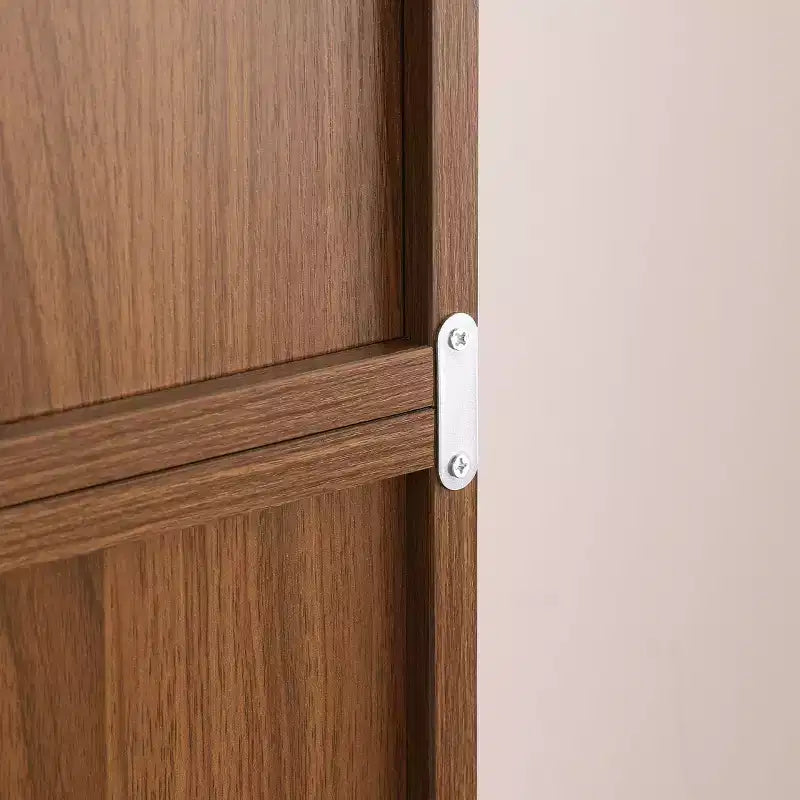 Étagère réglable à 7 niveaux avec placards détachables et bords ondulés