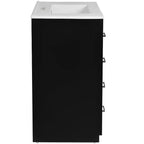 Meuble-lavabo de 76 cm avec évier et rangement