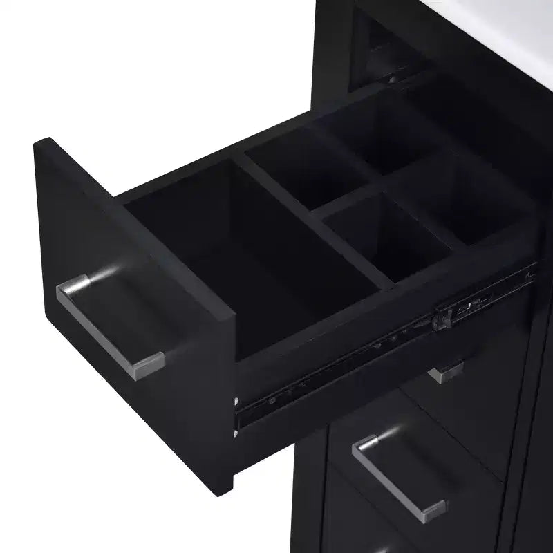 Meuble-lavabo de 76 cm avec évier et rangement