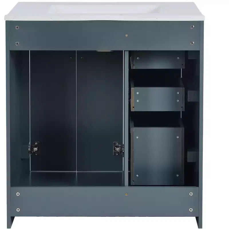 Meuble-lavabo de 76 cm avec évier et rangement