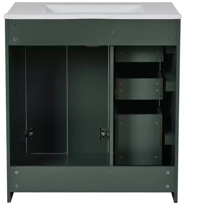 Meuble-lavabo de 76 cm avec évier et rangement
