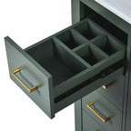 Meuble-lavabo de 76 cm avec évier et rangement