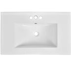 Meuble-lavabo de 76 cm avec évier et rangement