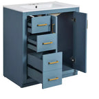 Meuble-lavabo de 76 cm avec évier et rangement