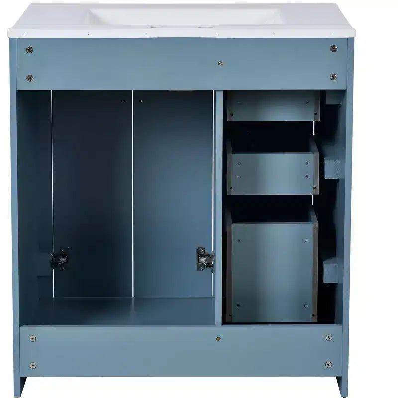 Meuble-lavabo de 76 cm avec évier et rangement
