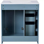 Meuble-lavabo de 76 cm avec évier et rangement