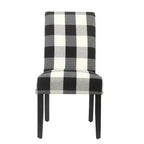 Set of 2 Parsons Dining Chairs Black - HomePop
