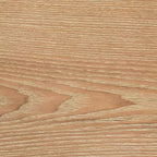 Console rectangulaire de 152 cm avec cadre en métal et plateau aspect bois, marron/noir