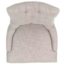 Chaise de salle à manger capitonnée avec clous décoratifs (Lot de 2)