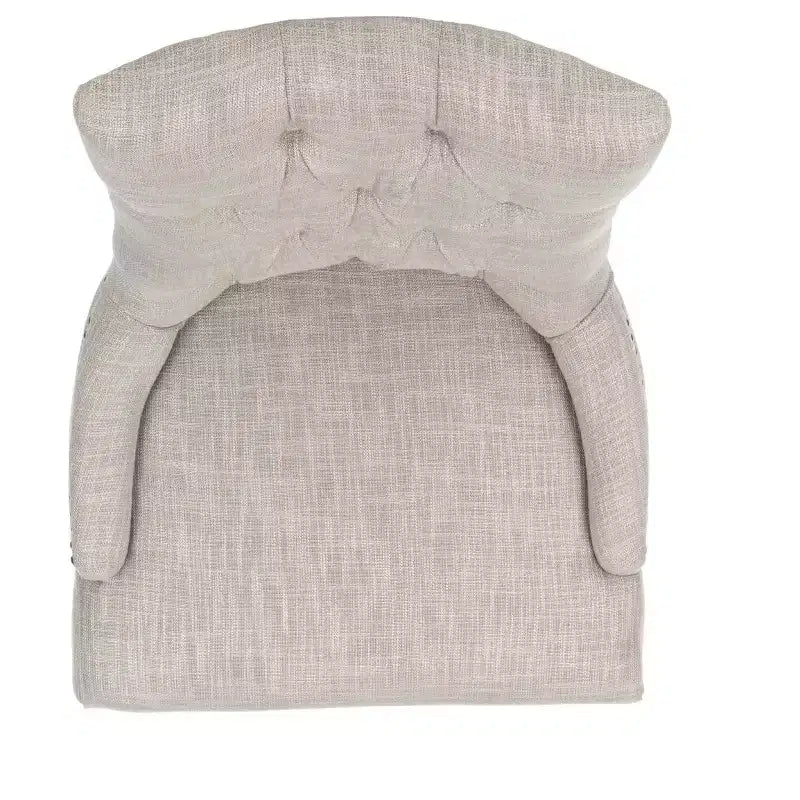 Chaise de salle à manger capitonnée avec clous décoratifs (Lot de 2)