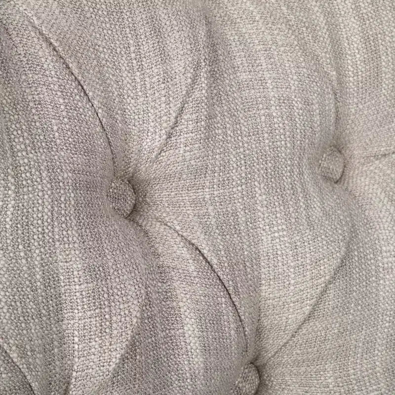 Chaise de salle à manger capitonnée avec clous décoratifs (Lot de 2)