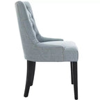 Chaise de salle à manger capitonnée avec clous décoratifs (Lot de 2)