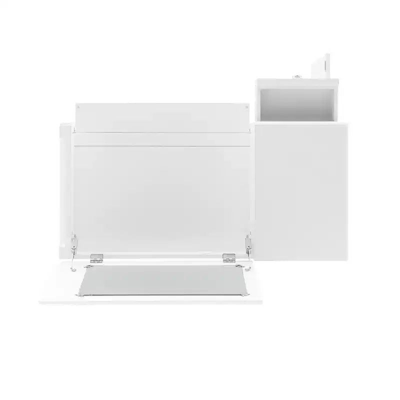 Coiffeuse avec miroir et banc