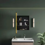 Armoire de toilette à LED avec miroir – Encastrable ou murale, anti-buée, intensité réglable, 3 modes d'éclairage