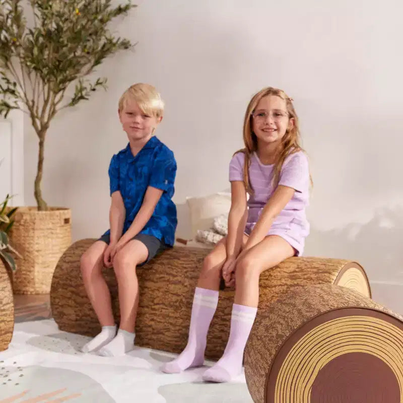 Banc enfant bûche, 35,5 cm