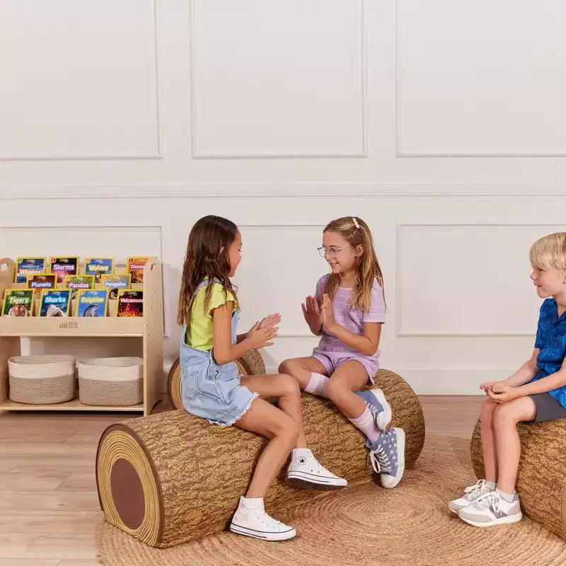 Banc enfant bûche, 35,5 cm